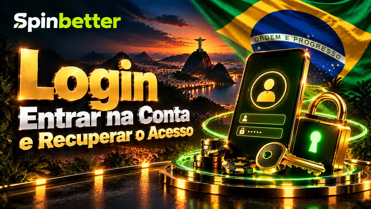 SpinBetter Login - entrar na conta e recuperar o acesso
